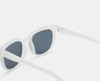 SPY+ Unisex Bewilder Sunglasses - Matte Crystal/Gray