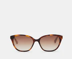 Draper James Women's DJ7035 Wayfarer Sunglasses - Tortoise/Brown