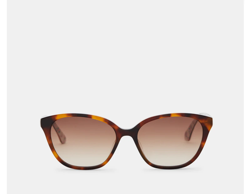 Draper James Women's DJ7035 Wayfarer Sunglasses - Tortoise/Brown