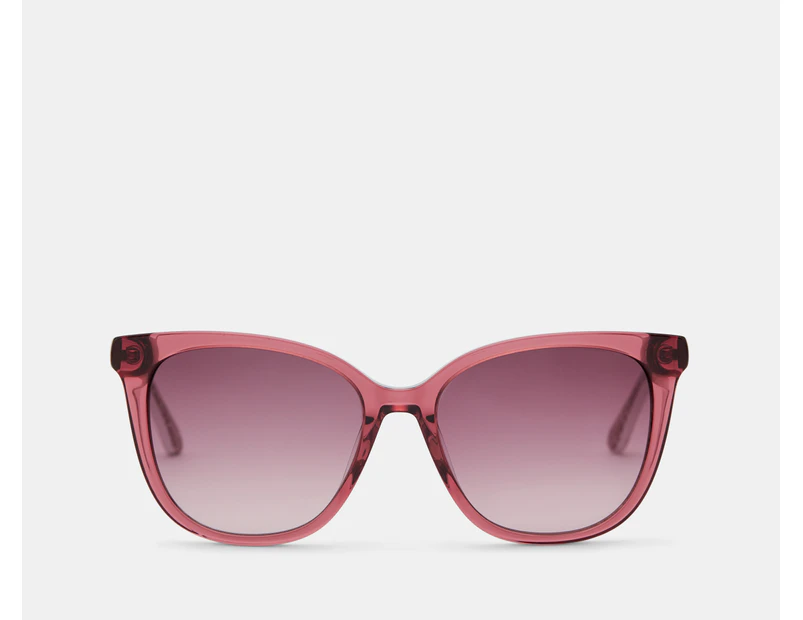 Draper James Women's DJ7017 Wayfarer Sunglasses - Berry