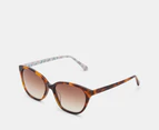 Draper James Women's DJ7035 Wayfarer Sunglasses - Tortoise/Brown