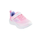 Skechers Toddler Girls' Microspec Advance Sneakers - Light Pink/Lavender