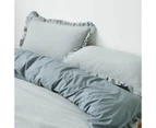 Target Tyler Muslin Ruffle Australian Cotton Quilt Cover Set