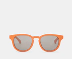 Calvin Klein Jeans Unisex CKJ809SAF Sunglasses - Orange/Grey