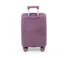 Kate Hill Paige 2-Piece Hardcase Luggage Set - Purple