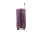 Kate Hill Paige 2-Piece Hardcase Luggage Set - Purple