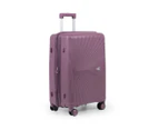 Kate Hill Paige 2-Piece Hardcase Luggage Set - Purple