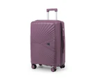 Kate Hill Paige 2-Piece Hardcase Luggage Set - Purple