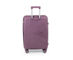 Kate Hill Paige 2-Piece Hardcase Luggage Set - Purple