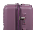 Kate Hill Paige 2-Piece Hardcase Luggage Set - Purple