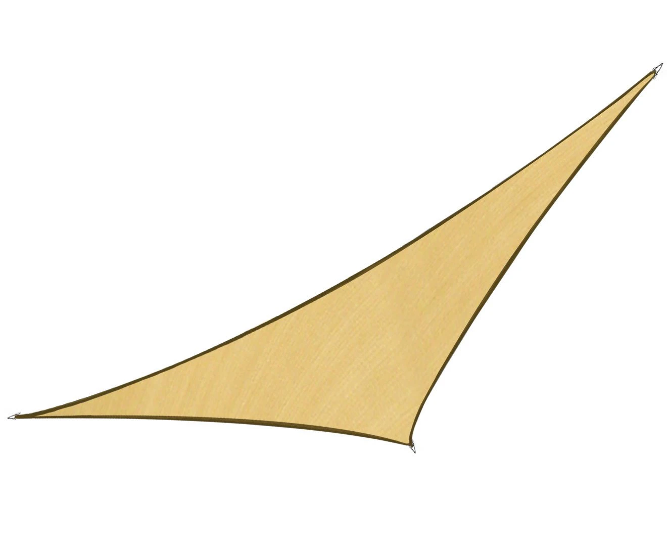 Wallaroo Triangular Shade Sail 8m x 8m x 8m - Sand