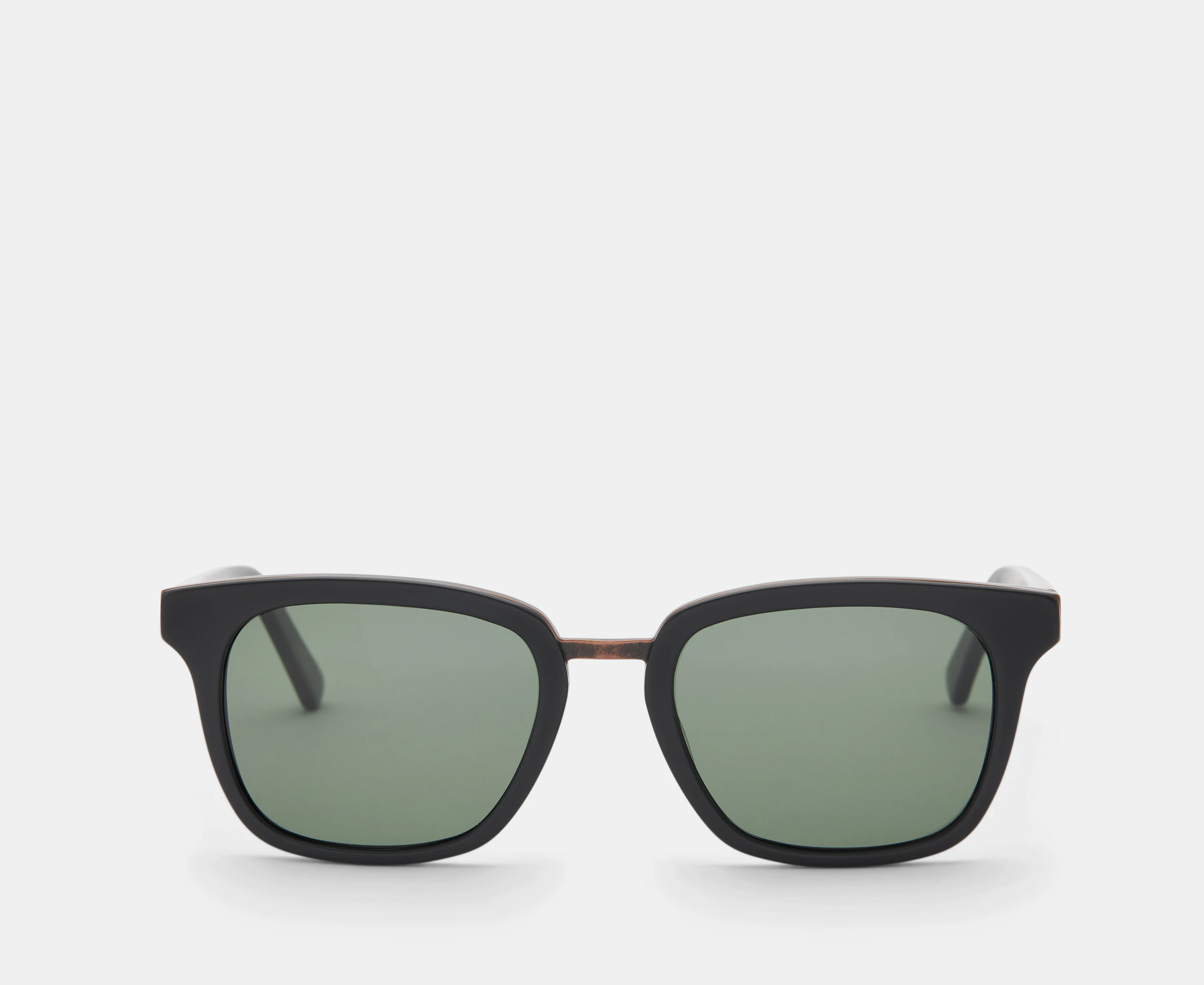 Otis Unisex Fiction Polarised Sunglasses - Matte Black/Grey