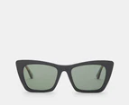 Otis Unisex Vixen Polarised Sunglasses - Black Dark Tort/Grey