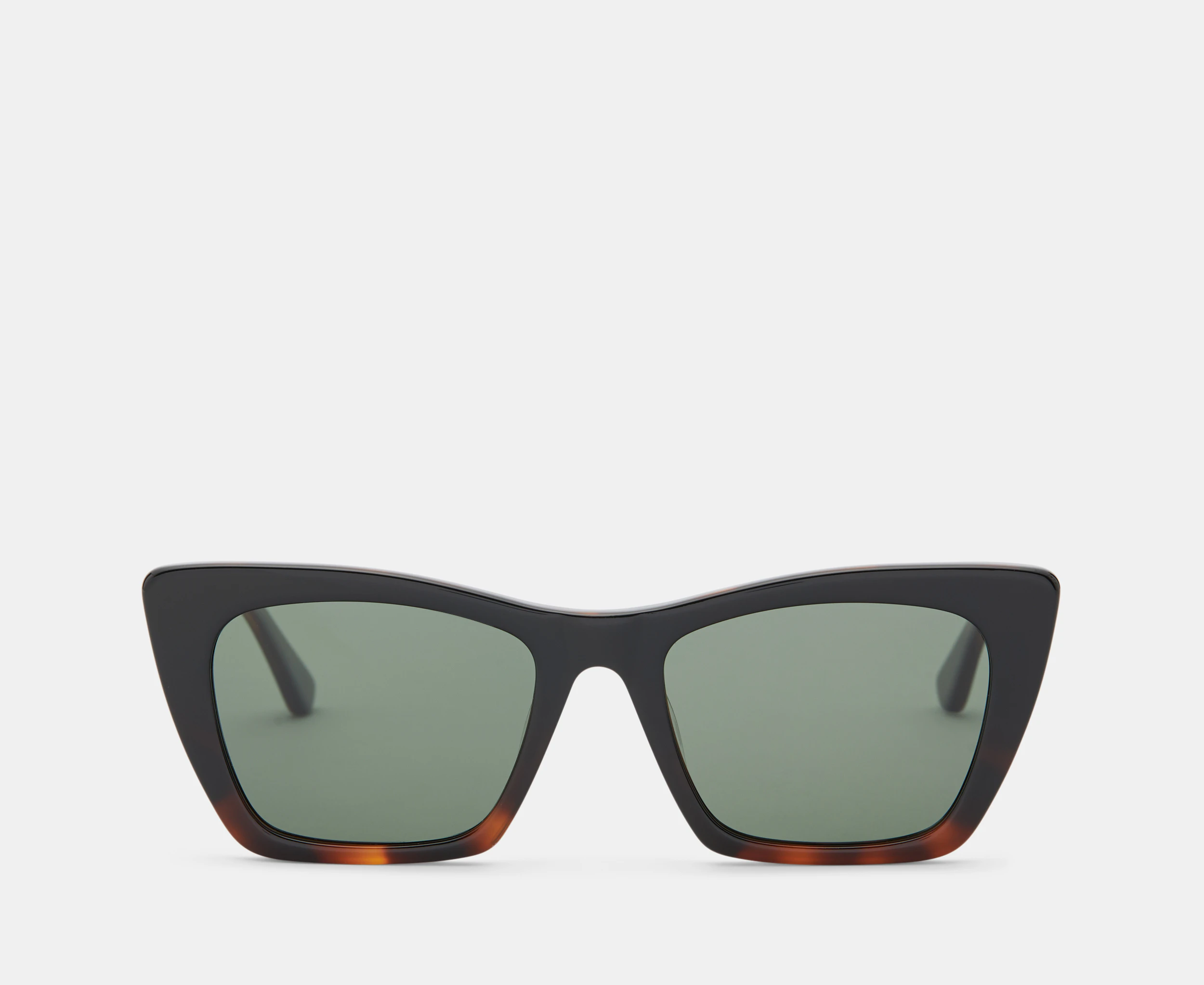 Otis Unisex Vixen Polarised Sunglasses - Black Dark Havana/Grey