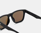 Otis Unisex Strike Sport Polarised Sunglasses - Matte Black/Blue