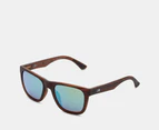 Otis Unisex Strike Sport Polarised Sunglasses - Woodland Matte/Green