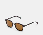 Otis Unisex Modern Ave Polarised Sunglasses - Eco Havana/Brown