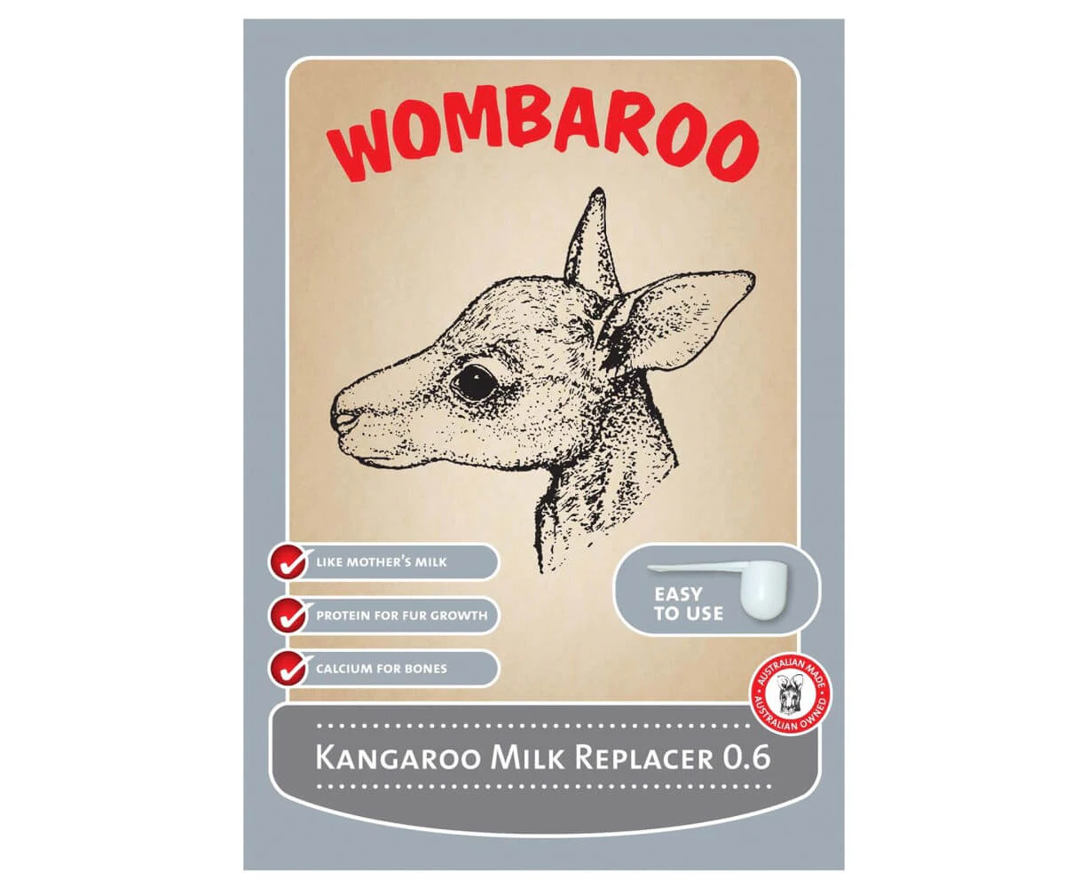 Wombaroo Joey Kangaroo 0.6 Milk Replacer 1.1kg