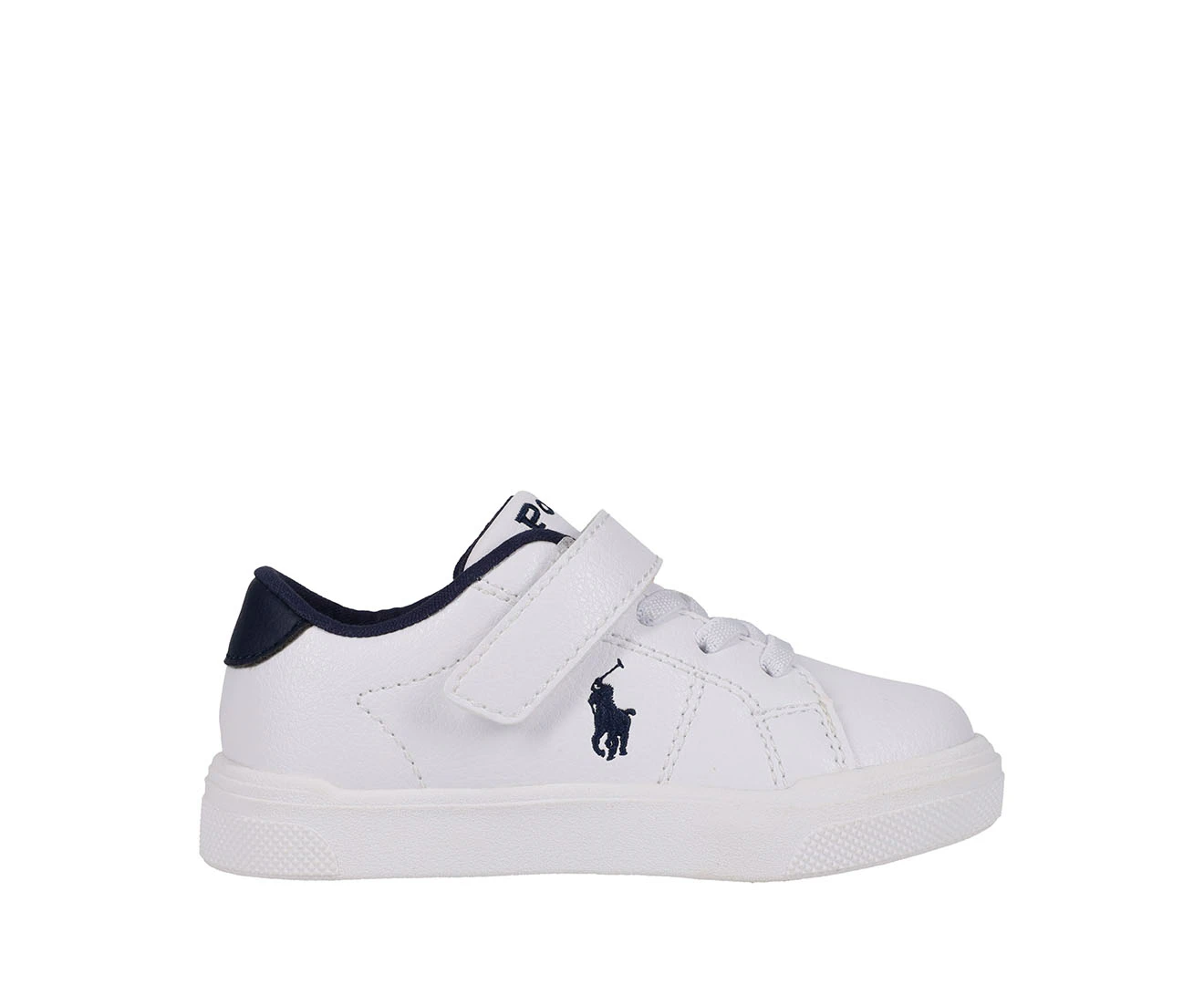 Polo Ralph Lauren Toddler Sutton Sneakers - White/Navy