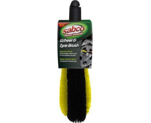 Sabco High Power Wheel & Tyre Brush Cleaning Cleaner Car Auto