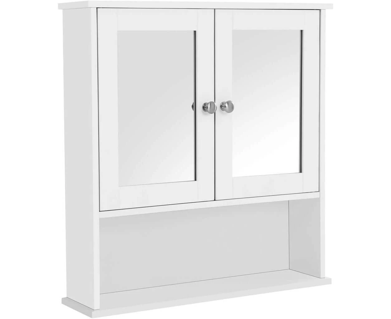 Vasagle Wall Cabinet With 2 Mirror Doors