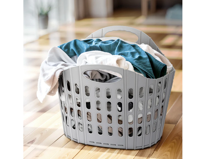 Artiss Laundry Basket Hamper Large Foldable Washing Clothes Storage Organiser