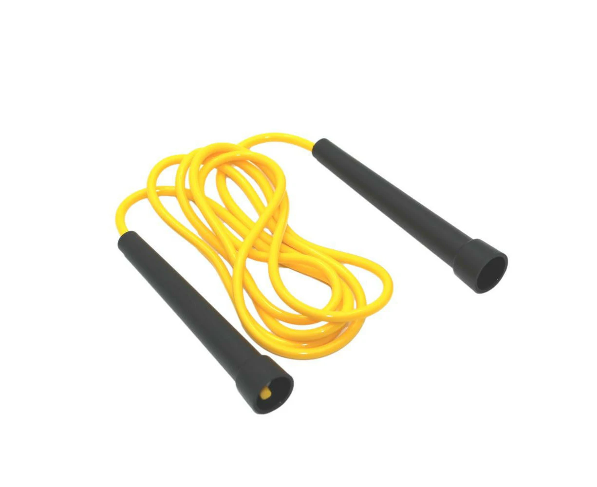 Buffalo Sports PVC Skipping Rope Yellow 1.8m