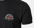 Quiksilver Men's Sunset Mind Tee / T-Shirt / Tshirt - Black