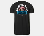 Quiksilver Men's Sunset Mind Tee / T-Shirt / Tshirt - Black