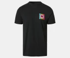 Quiksilver Men's Shadow Groove Tee / T-Shirt / Tshirt - Black