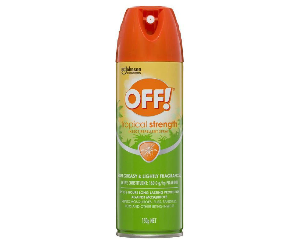 Off Tropical Strength Insect Repellent 150G