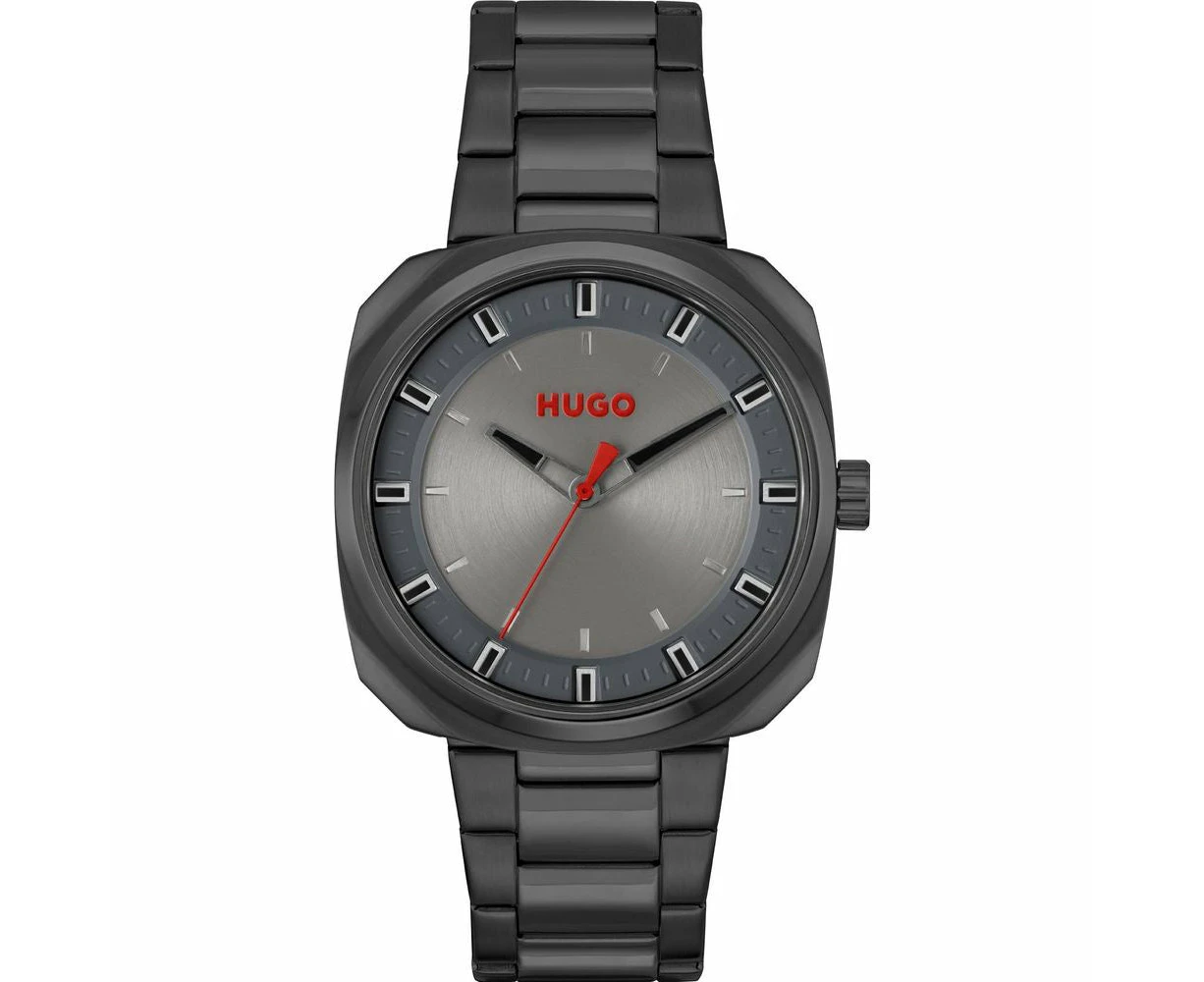 Hugo Boss Gray Stainless Steel Watch