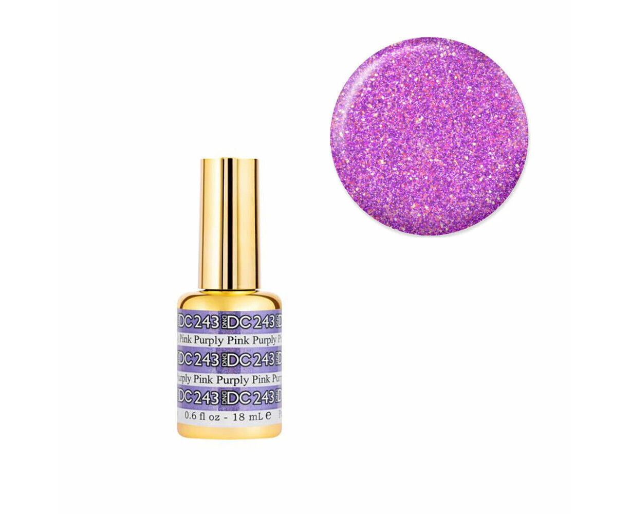 DND 243 Purply Pink - DC Mermaid Collection Gel Polish 18ml