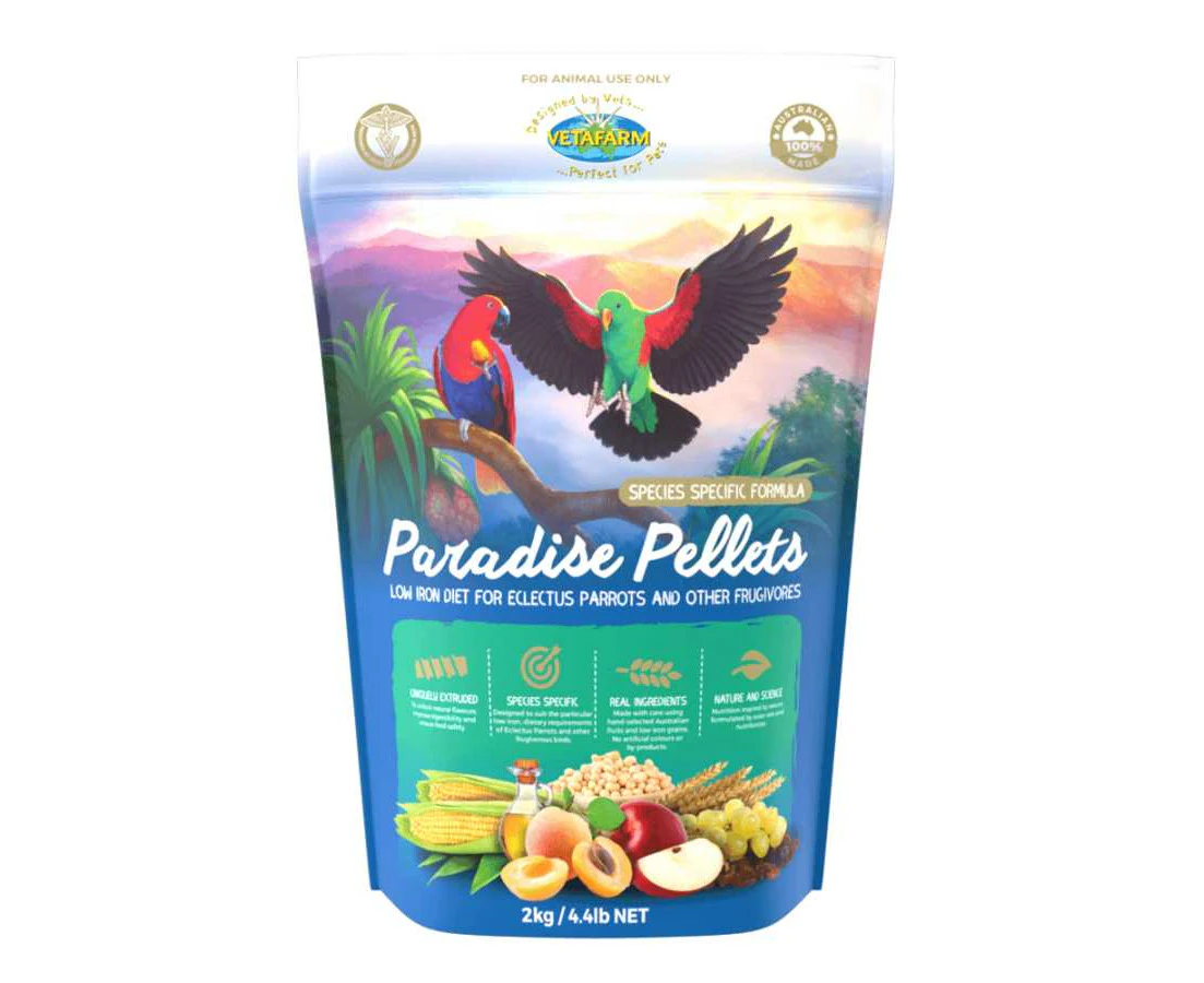 Vetafarm Paradise Pellets 2kg