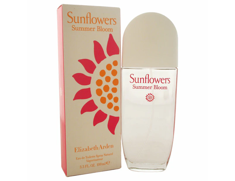 Sunflowers Summer Bloom By Elizabeth Arden Edt Spray 3.3 Oz