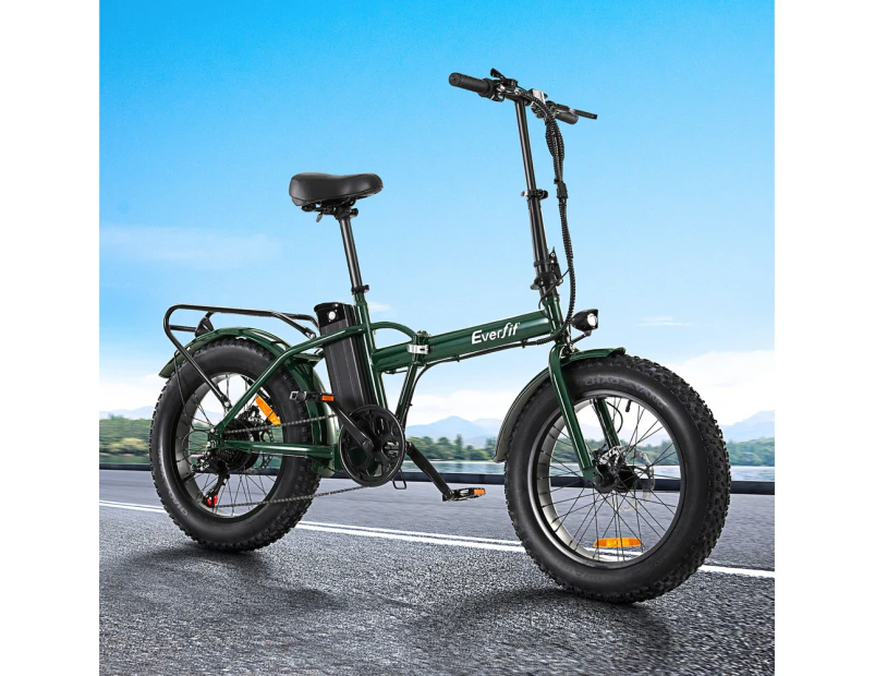 Everfit 20 Inch Folding Electric Bike Urban City Bicycle eBike Rechargeable