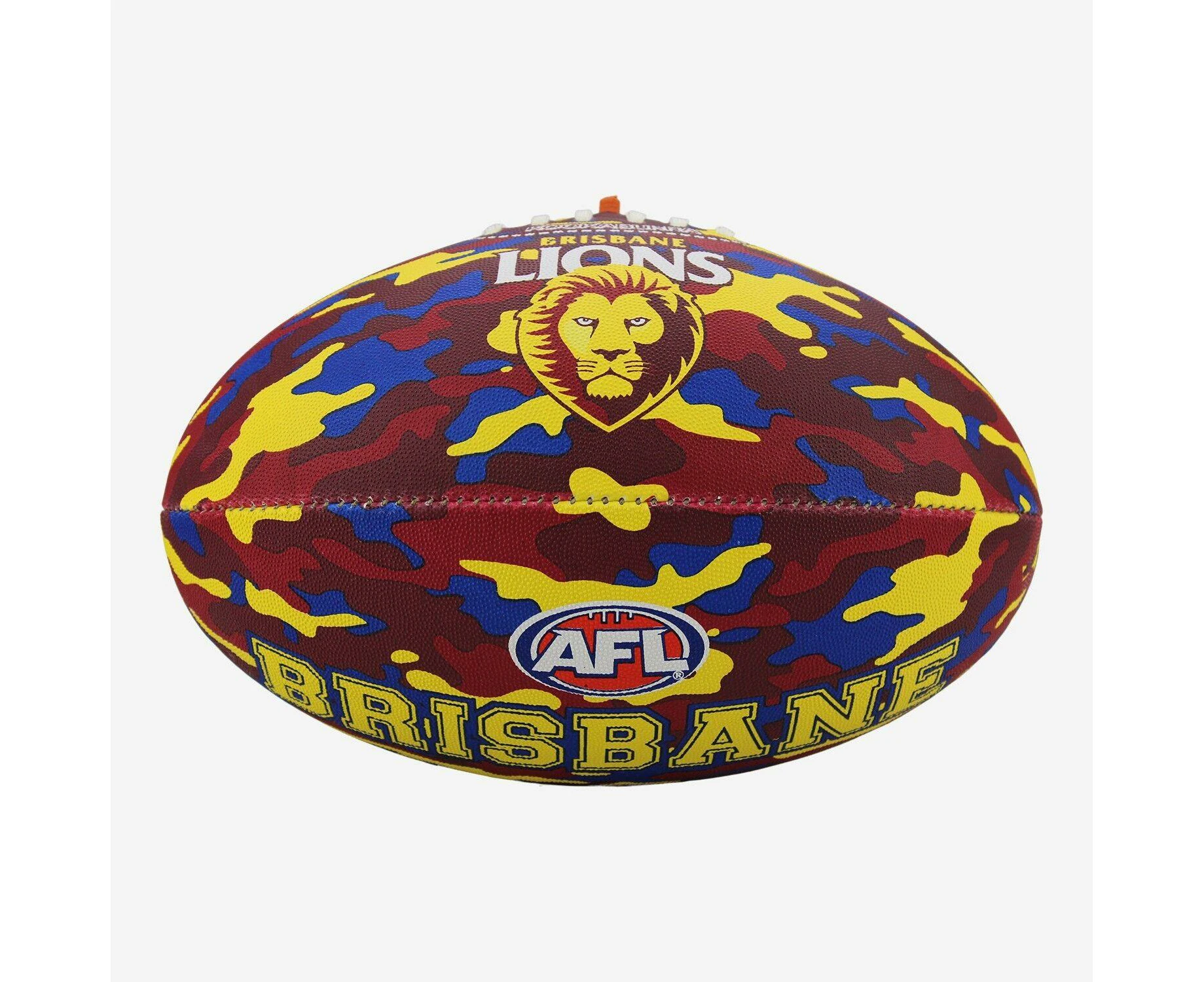 AFL Camo Club Football - Brisbane Lions - Size 5 - Game Ball