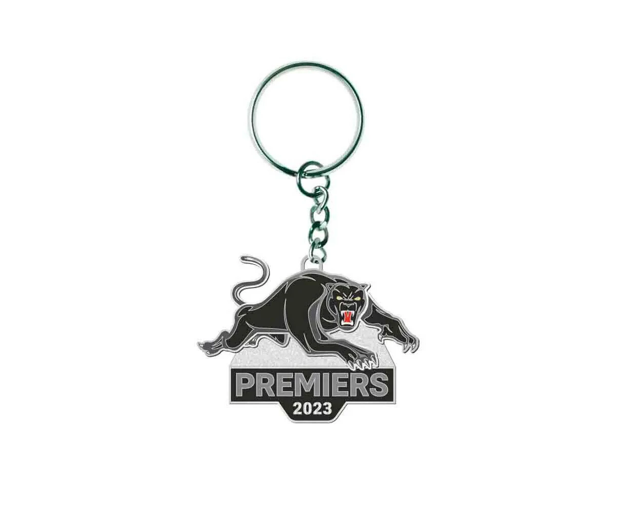 NRL Premiers Logo Key Ring - Penrith Panthers - Keyring - Rugby League - TROFE