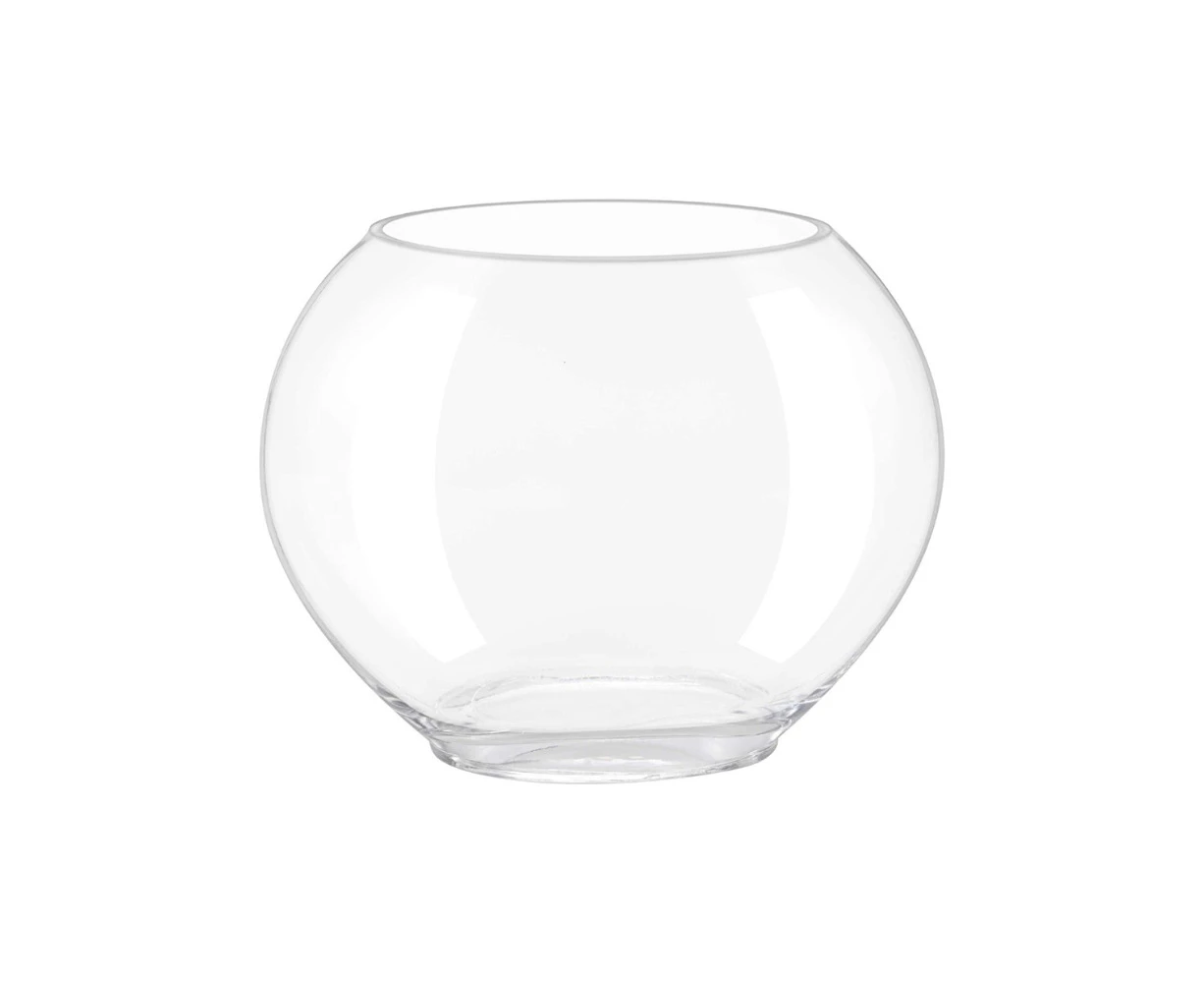 HYGGER 2. 8 Litre Mini Glass Oblate Fish Bowl Kit