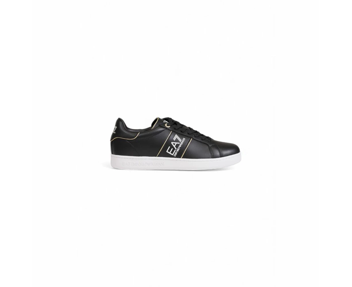 Ea7 Emporio Armani Bicolor Leather Sneaker