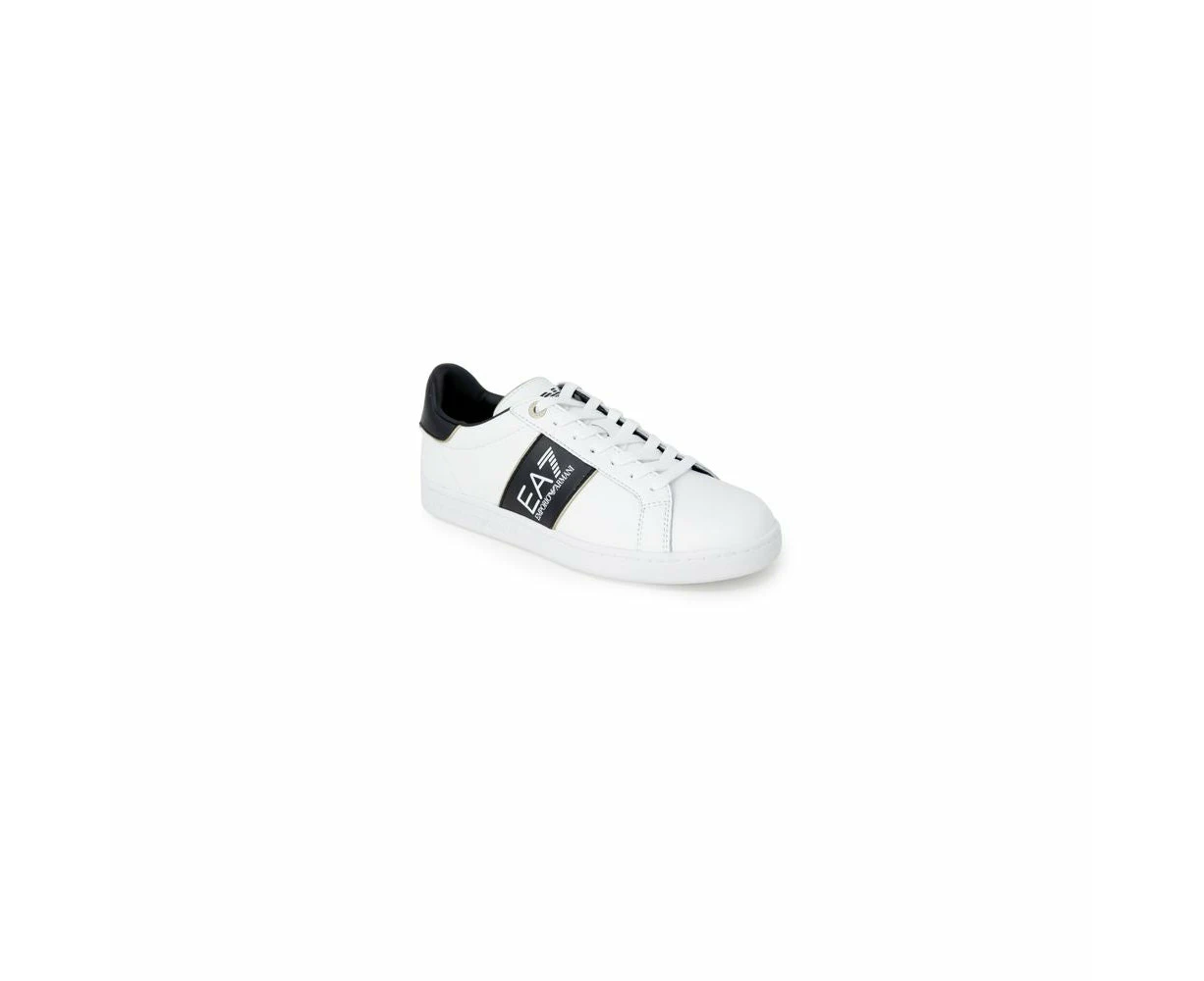 Ea7 Emporio Armani White Leather Sneaker