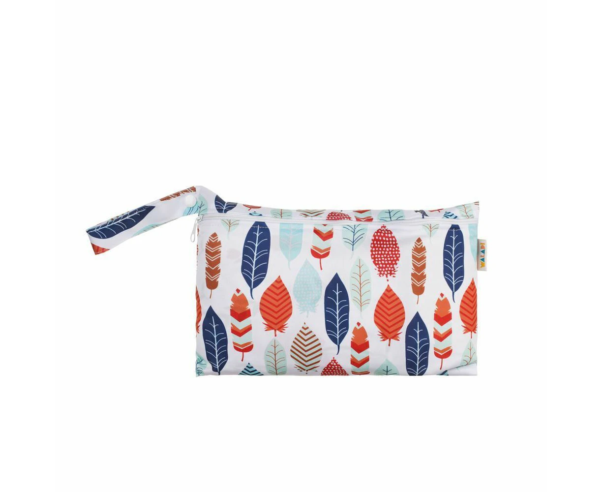 Pouch Wet Bag - Red Leaves