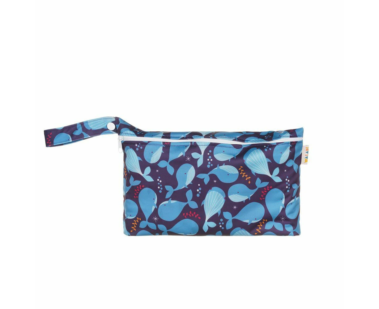 Pouch Wet Bag - Blue Whales