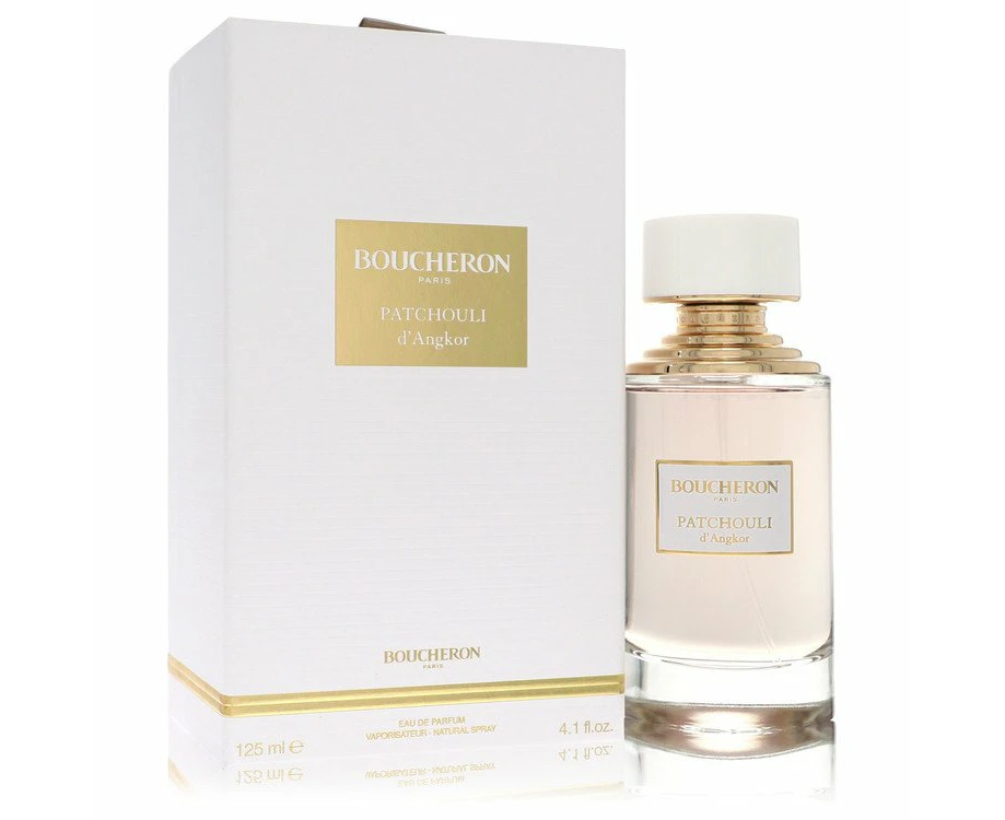 Boucheron Patcholi D'Angkor by Boucheron Eau De Parfum Spray (Unisex) 4.1 oz for Men