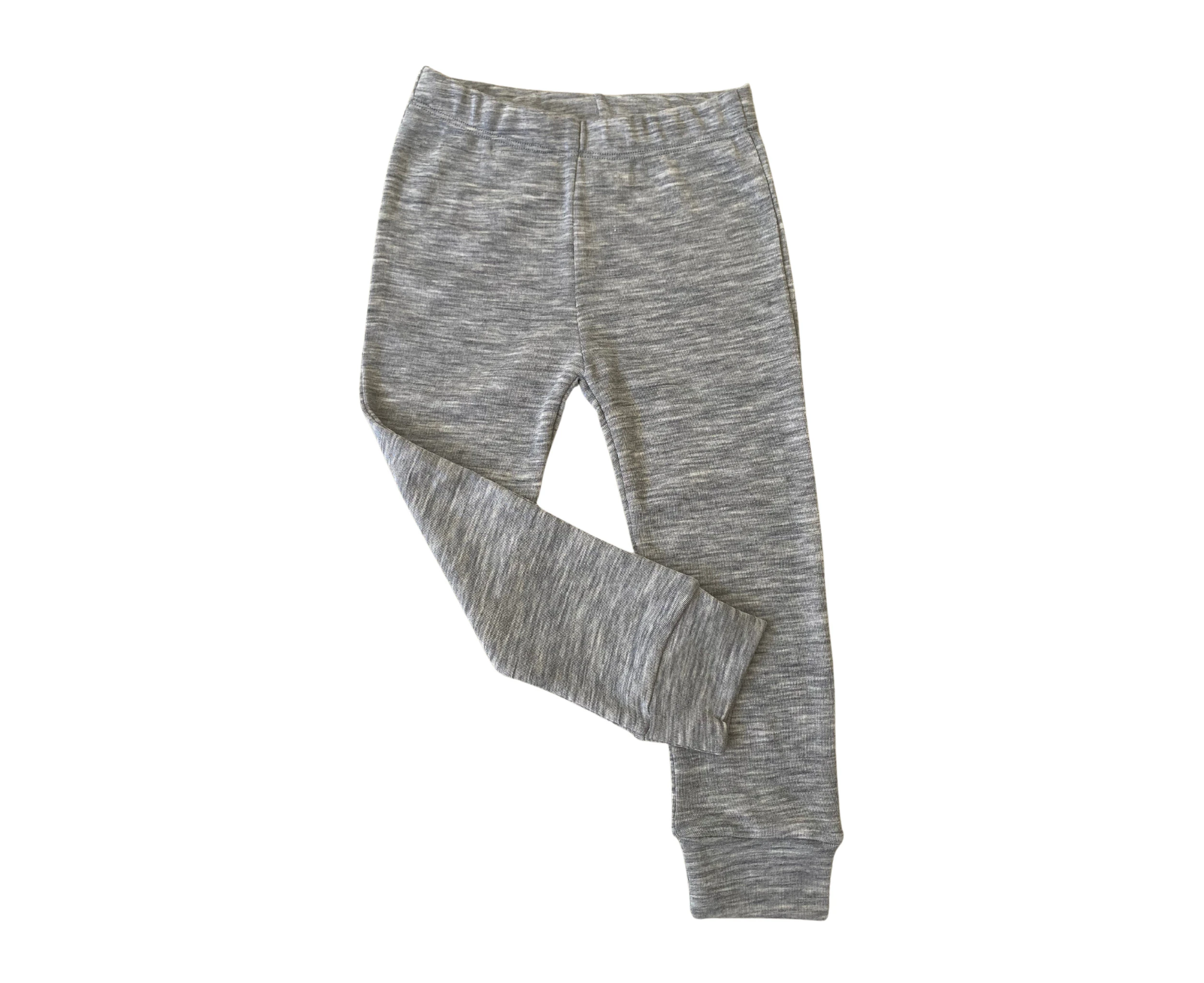 Kids Merino Leggings | Grey Marle