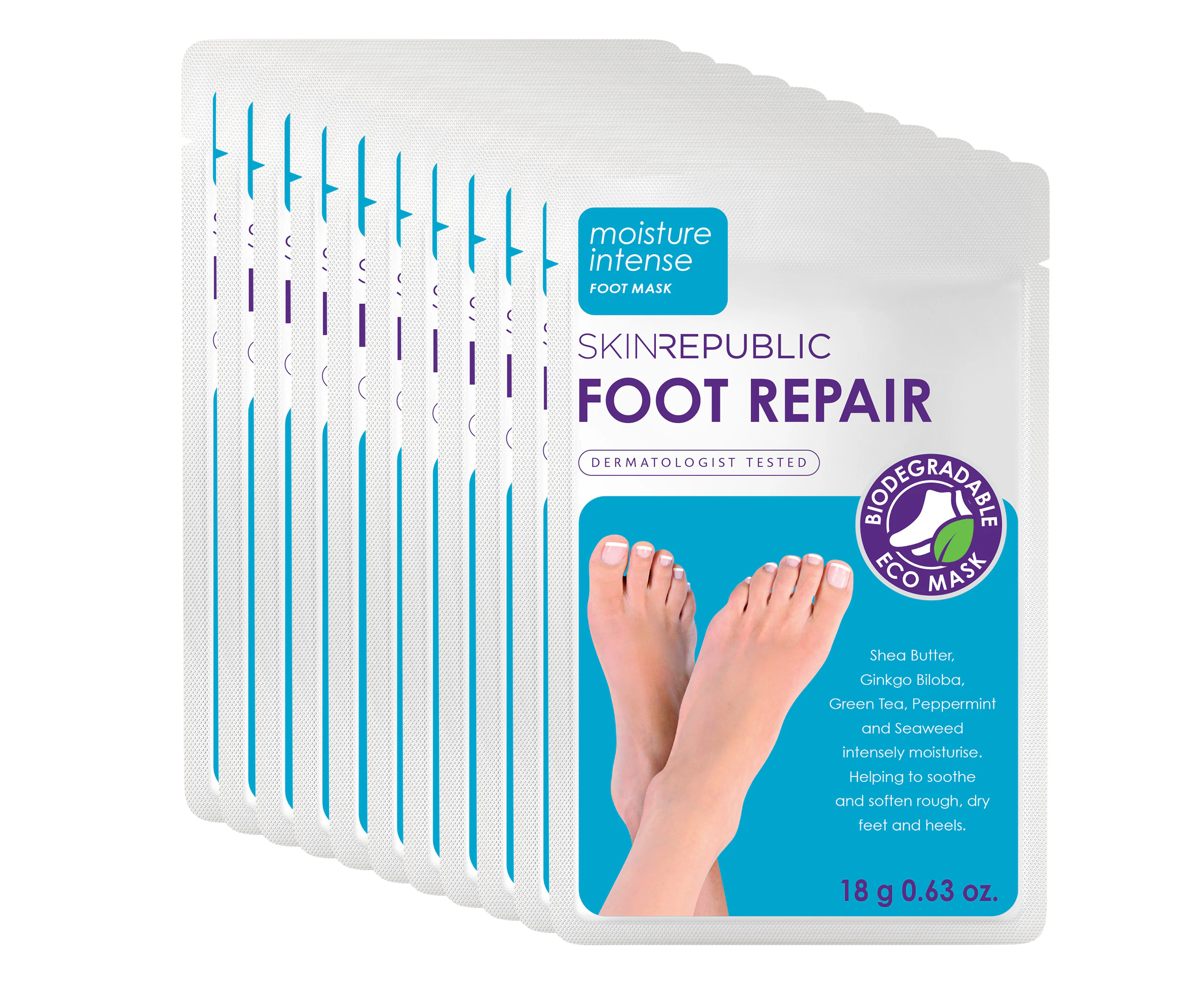 Skin Republic 10 Pack Foot Repair