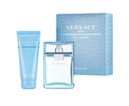 2pc Versace Eau Fraiche Men's 100ml Eau De Toilette/100ml Bath Shower Gel Set