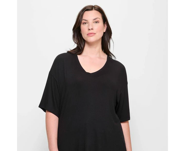 Target Plus Size V-Neck T-Shirt