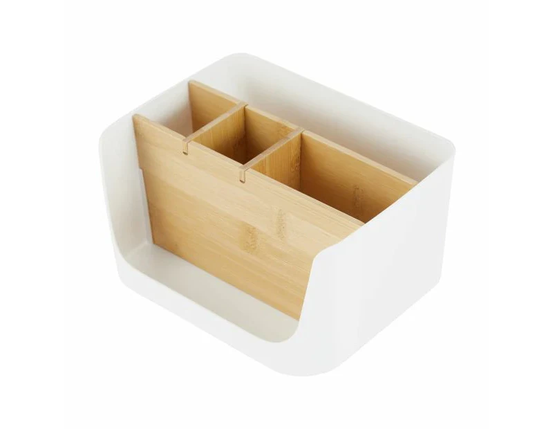 Small Desk Caddy, White - Anko