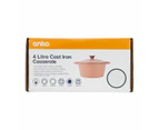 4L Sunset Cast Iron Casserole - Anko